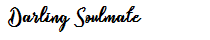 Darling Soulmate